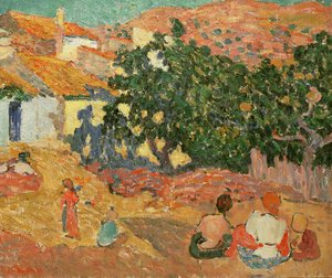 Spansk landskap av Louis Valtat