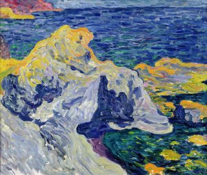 The Rocks at Antheor (Var) 1900 (olje på lerret)