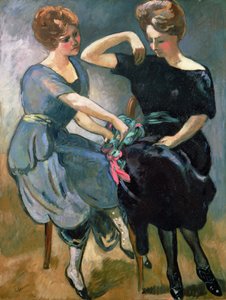 The Two Sisters, ca. 1912 (olje på lerret) av Louis Valtat