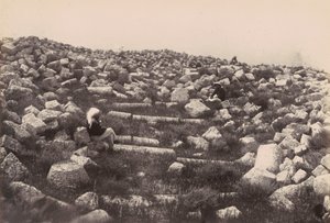 Ruiner nær Beirut, Libanon av Louis Vignes