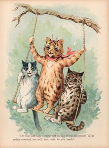 Louis Wain Cats (chromolitho)