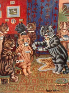 Tar te av Louis Wain
