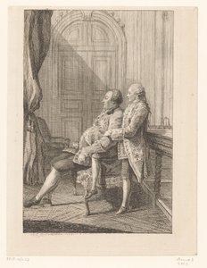 Portrett av Louis Philip I av Orléans og hans sønn Louis Philip II av Orléans