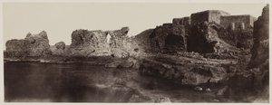 Kaalat el Athlit, Syria, Utsikt fra havet, 1859.