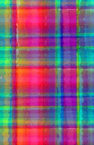 Bright Plaid (digital) av Louisa Hereford