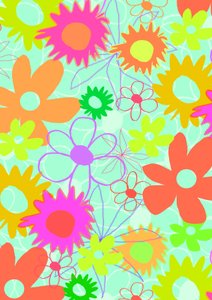 Blandede blomster (digitale)