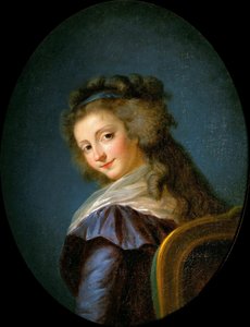 Portrett av Adelaide de la Briche 1755-1844, 1790. av Elisabeth Louise Vigee Lebrun