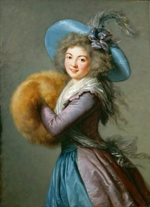 Portrett av Madame Molé-Raymond, 1786. av Elisabeth Louise Vigee Lebrun