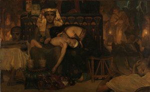 Faraos førstefødte sønns død Faraos førstefødte sønns død av Lourens Alma Tadema