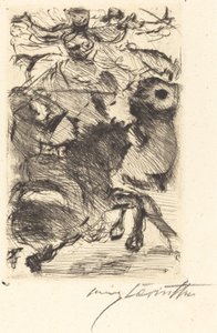 Adhba die Kamelin Adhba the Camel, 1919. av Lovis Corinth