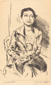 Anneliese Halbe av Lovis Corinth