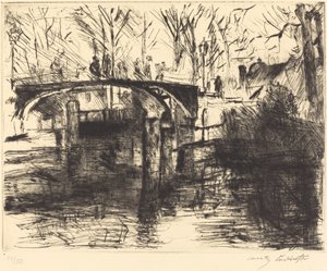 Fra Tiergarten View of the Tiergarten, 1920. av Lovis Corinth