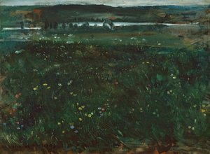 Ved Unterschäftlarn på Isar av Lovis Corinth