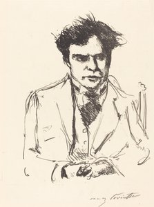Portrett av Joseph Schwarz av Lovis Corinth