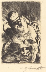 Profetens katt av Lovis Corinth