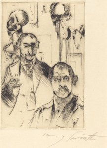 Doppelbildnis mit Skelett Double Portrait with Skeleton, 1916.    1147488   no       norwegian Successfully Translated  Original: A Torso of the Dead Christ Translat: A Torso of the Dead Christ 1297653 no norwegian Successfully Translated Original: Portret av Lovis Corinth