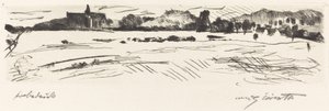 Landskap med sanddyner, 1917. av Lovis Corinth