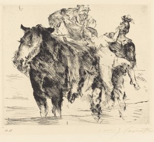 kvinneraner (voldtekt) av Lovis Corinth