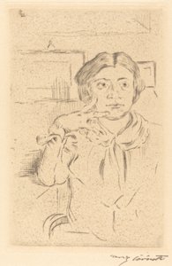 Kunstnerens kone av Lovis Corinth