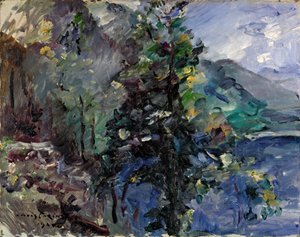 Jochberg ved innsjøen Walchensee av Lovis Corinth