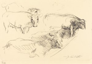 kyr av Lovis Corinth
