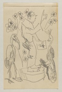 Lovis Corinth og Carl Strathmann av Lovis Corinth