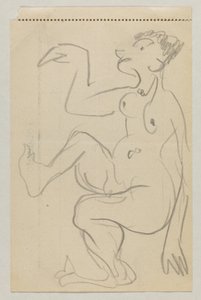 Lovis Corinth og Carl Strathmann av Lovis Corinth