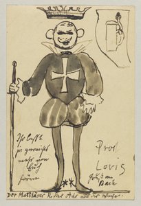 Lovis Corinth til Carl Strathmann: postkort, poststemplet 21. juni 1902 og 22. juni 1902 av Lovis Corinth