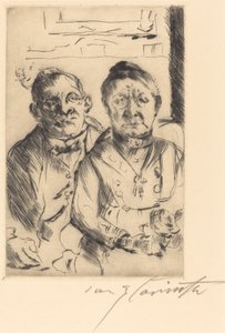 Øst-preussisk par Par fra Øst-Preussen, 1916. av Lovis Corinth