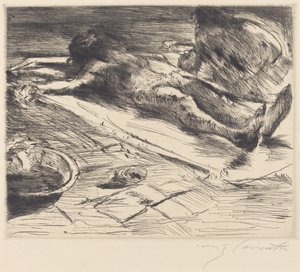 Pietà, 1920. av Lovis Corinth