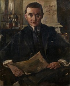 Portrett av Wolfgang Gurlitt av Lovis Corinth
