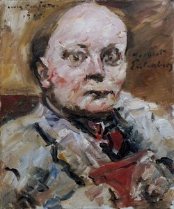 Portrett av poeten Herbert Eulenberg, 1924. av Lovis Corinth