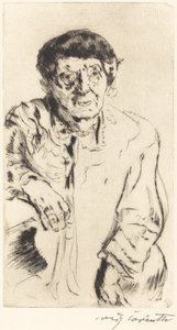 svigermor av Lovis Corinth