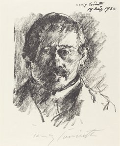 Selvportrett (selvportrett) av Lovis Corinth