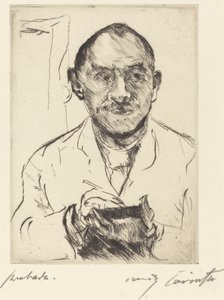 Selbstbildnis Self-Portrait, 1915.    1143480   no       norwegian Successfully Translated  Original: Dead Wildfowl and a Huntsmans Net. Trompe loeil Translat: Dead Wildfowl and a Huntsman