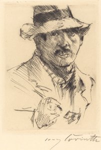 Selvportrett, 1920. av Lovis Corinth