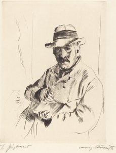 Selbstbildnis im Strohhut (Self-Portrait in a Straw Hat)   1234034   no       norwegian Successfully Translated  Original: Portrait Group (Dorothy, Helen, and Bob), c.1904 (oil on canvas) Translat: Portrait Group (Dorothy, Helen, and Bob), c.1904 (oil on c av Lovis Corinth
