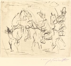Sunday Riders Sunday Riders, 1920. av Lovis Corinth