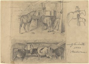 Låven av Lovis Corinth