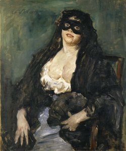Den svarte masken av Lovis Corinth