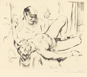 profeti av Lovis Corinth