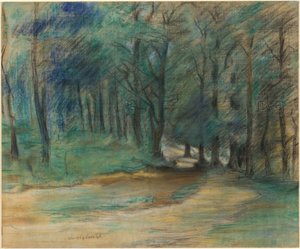 Skogsvei av Lovis Corinth