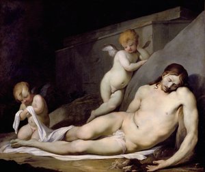 Dead Christ (olje på lerret)