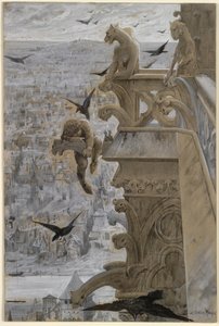Notre Dame de Paris, ca. 1881.