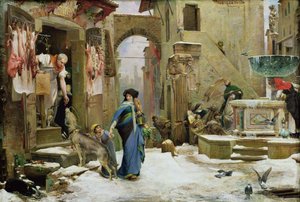 The Wolf of Gubbio, 1877.