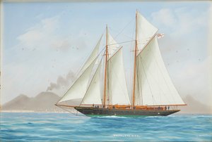 Magdalene RYS Off Napoli (gouache) av Luca Papaluca
