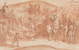 Begravelsesprosesjon av Luca Cambiaso