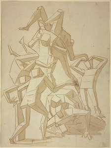 Stereometriske figurer velter over hverandre (kopi) av Luca Cambiaso