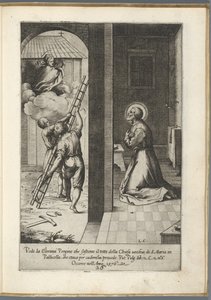 Filippo Neri ser Maria bære taket på Santa Maria i Vallicella Life of Saint Filippo Neri (serietittel)