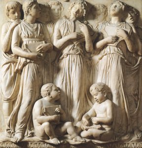 Detalj fra Cantoria (korgalleri) i katedralen Santa Maria del Fiore, Firenze